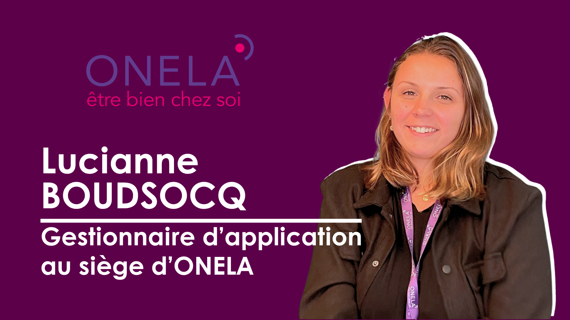 Portrait de collaboratrice Lucianne ONELA