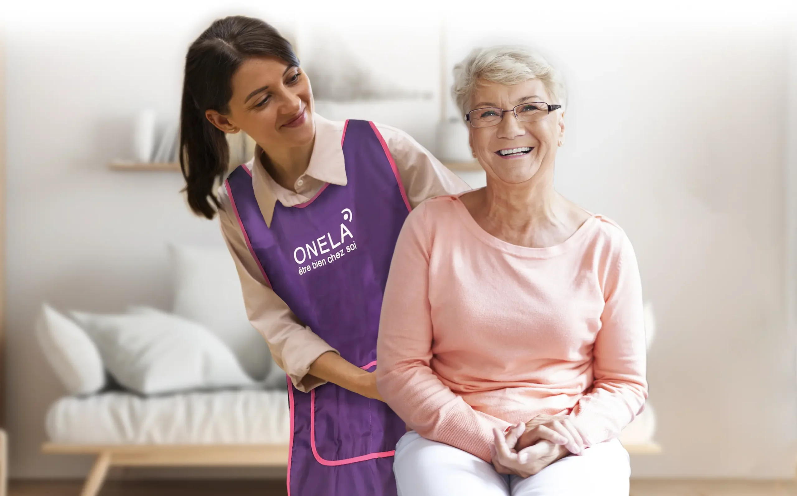Rejoignez ONELA - recrutement auxiliaire de vie aide à domicile